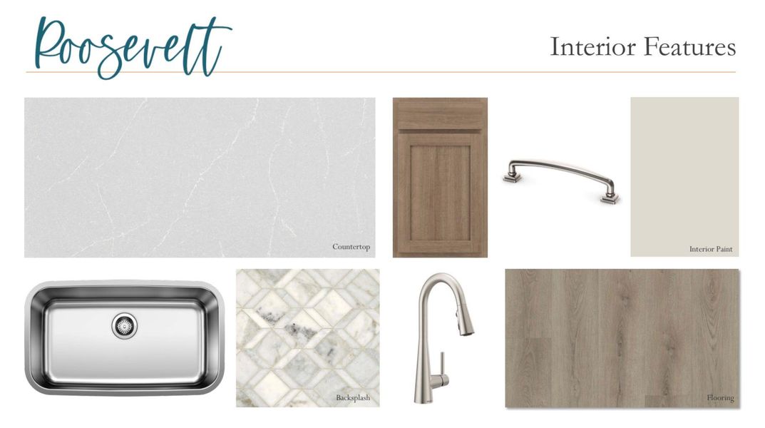 Sample of building materials used in homes in Lariat, Liberty Hill (Image 29).