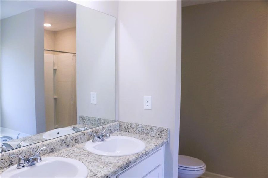 Furnished interior view inside a new home in , Dallas (Image 8). Furnished interior view inside a new home in , Dallas (Image 8).