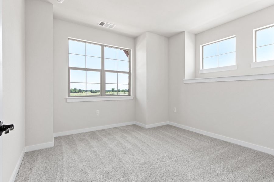 Spacious, unfurnished interior of a new home in The Tribute, The Colony (Image 41). Spacious, unfurnished interior of a new home in The Tribute, The Colony (Image 41).
