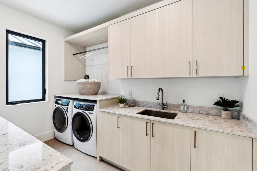 Furnished interior view inside a new home in , West Palm Beach (Image 24).