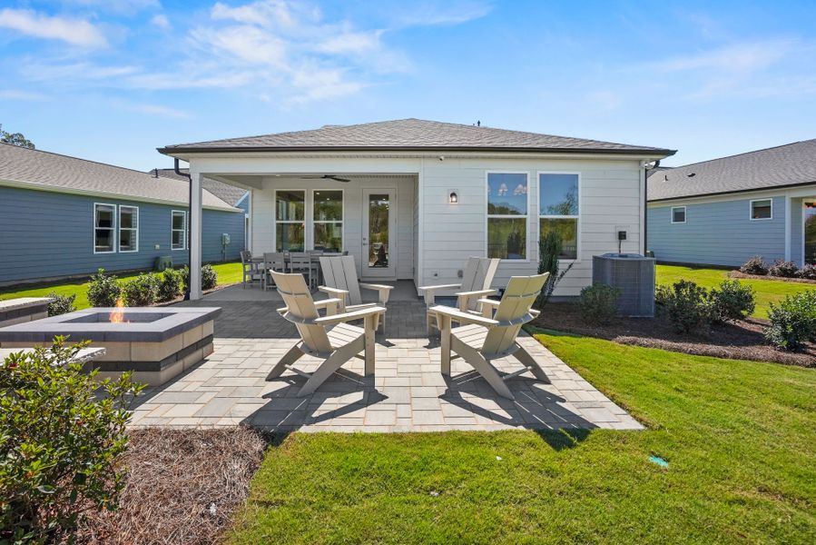 Representative exterior details of a home built from the Hallmark by Del Webb in Del Webb Carolina Ridge, Midland (Image 3).