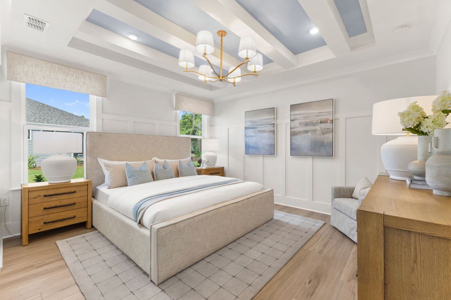 Representative furnished interior of a home built from the Compass by Del Webb in Del Webb Ocean Isle Beach, Shallotte (Image 13).