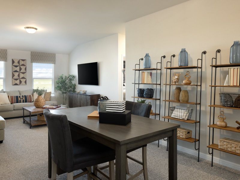 Furnished interior view inside a new home in Waterstone Village, Kyle (Image 11).