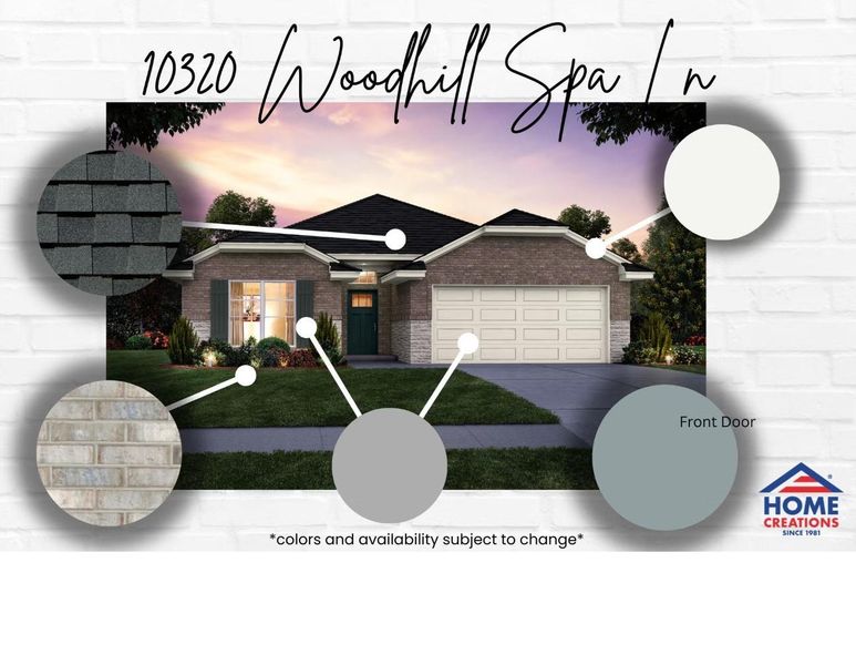 Sample of building materials used in homes in Grand Oaks Reserve, Cleveland (Image 28). Sample of building materials used in homes in Grand Oaks Reserve, Cleveland (Image 28).