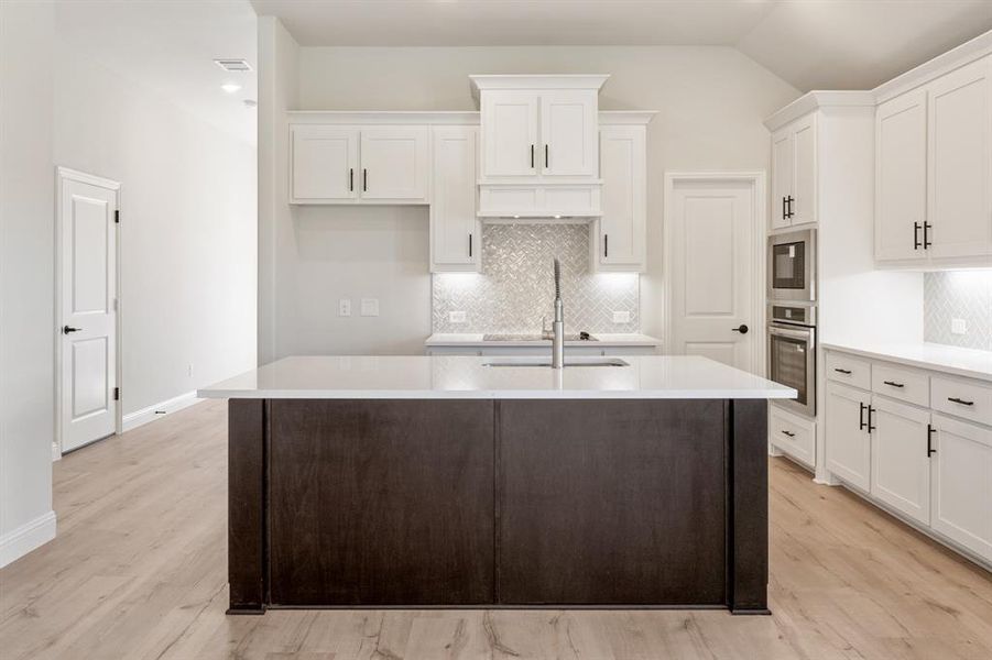 Furnished interior view inside a new home in Anderson Crossing, Trenton (Image 7). Furnished interior view inside a new home in Anderson Crossing, Trenton (Image 7).
