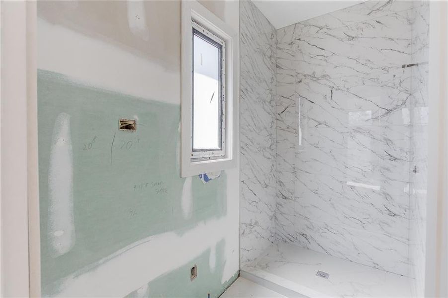 In-progress construction of a new home in , Sugar Hill, GA (Image 24).