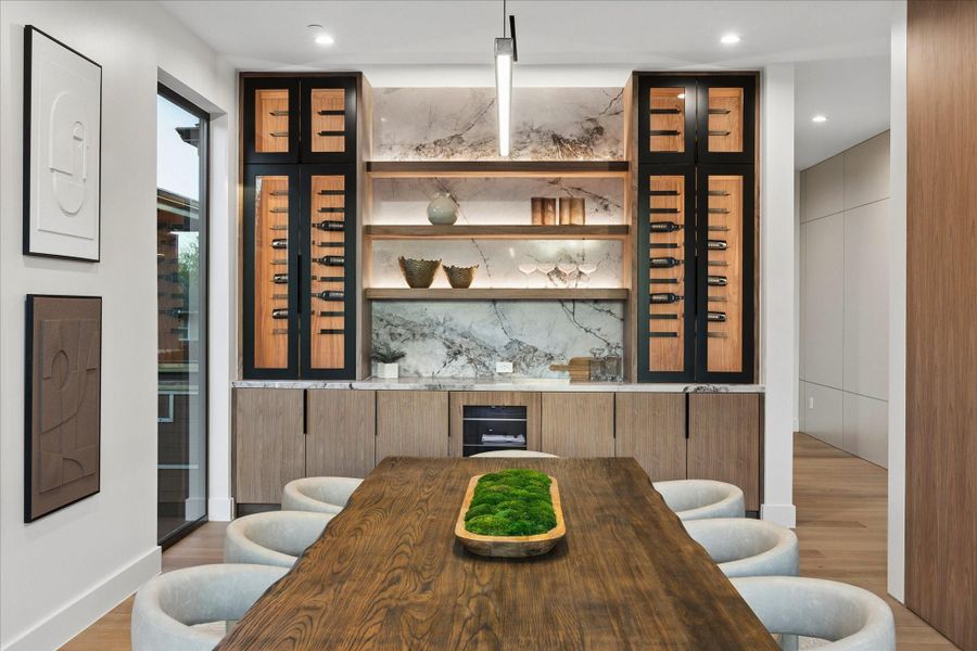 Furnished interior view inside a new home in , Bellaire (Image 37).