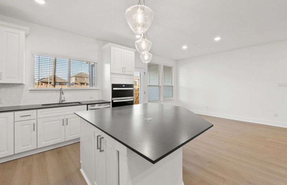 Furnished interior view inside a new home in Northpoint at Old Settlers, Round Rock (Image 4). Furnished interior view inside a new home in Northpoint at Old Settlers, Round Rock (Image 4).