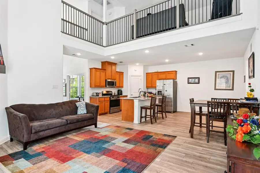 Furnished interior view inside a new home in , Garland (Image 7). Furnished interior view inside a new home in , Garland (Image 7).