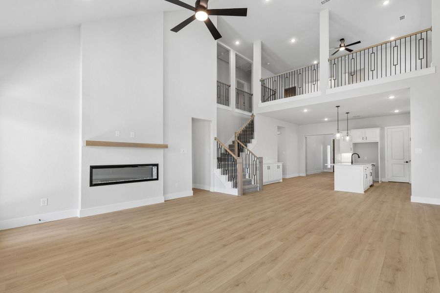 Spacious, unfurnished interior of a new home in Painted Tree Woodland West, McKinney (Image 16). Spacious, unfurnished interior of a new home in Painted Tree Woodland West, McKinney (Image 16).