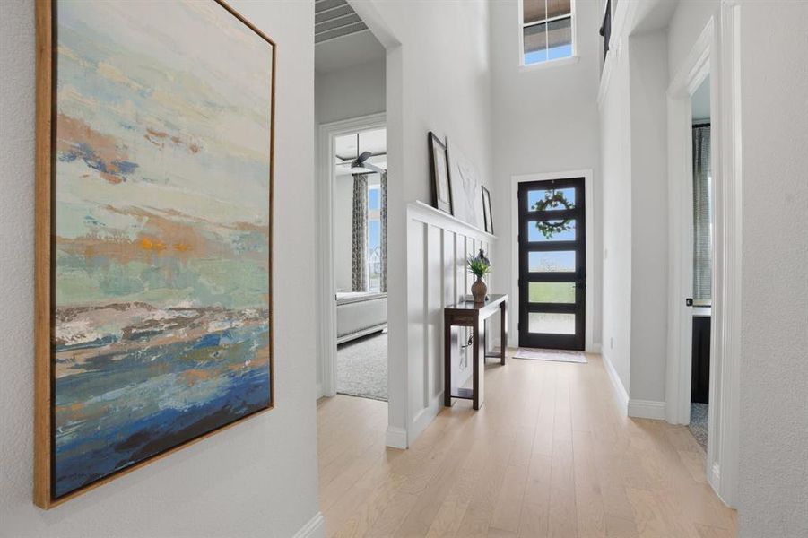 Furnished interior view inside a new home in , Rowlett (Image 16).