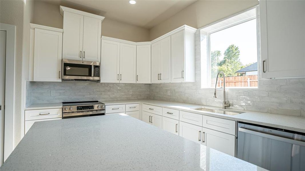 Furnished interior view inside a new home in , Granbury (Image 14). Furnished interior view inside a new home in , Granbury (Image 14).