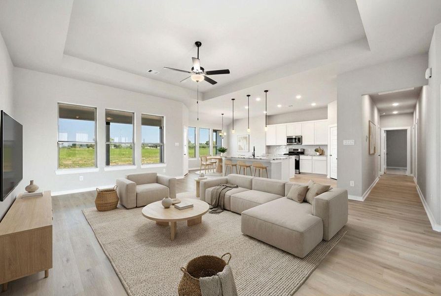 Virtually Staged Photo.