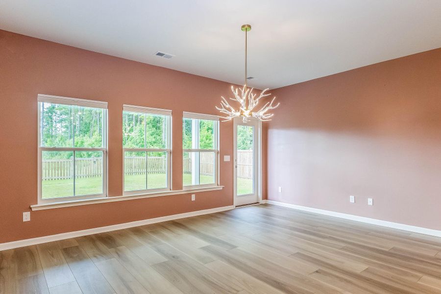 Spacious, unfurnished interior of a new home in Heron's Walk at Summers Corner, Summerville (Image 15).