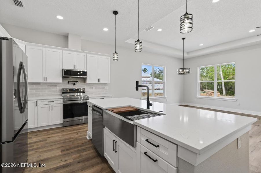 Furnished interior view inside a new home in , Yulee (Image 11). Furnished interior view inside a new home in , Yulee (Image 11).