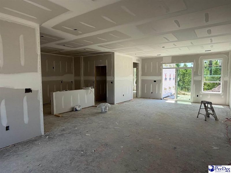 In-progress construction of a new home in Spring Haven, Florence, SC (Image 42). In-progress construction of a new home in Spring Haven, Florence, SC (Image 42).