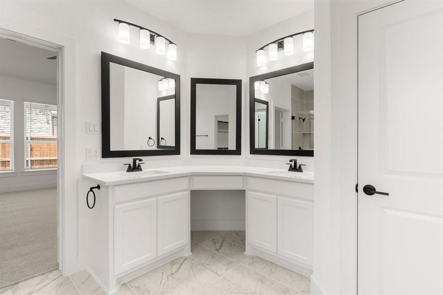 Furnished interior view inside a new home in Grayhawk Addition, Forney (Image 4).