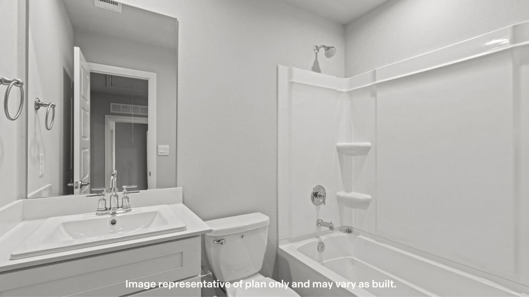Furnished interior view inside a new home in Yukon Ridge, Odessa (Image 10).