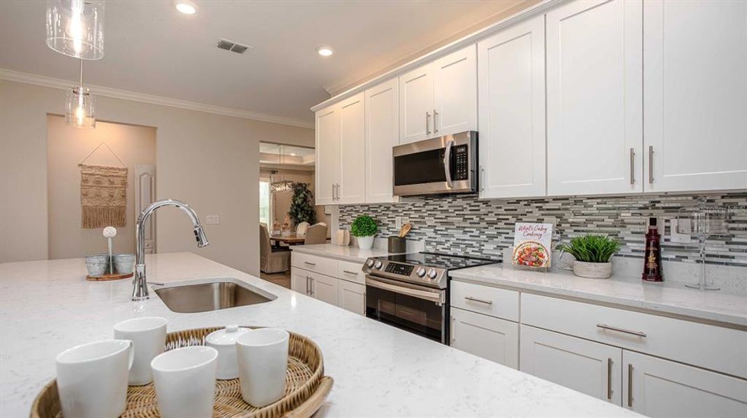 Furnished interior view inside a new home in Oakwood Estates, Green Cove Springs (Image 17).