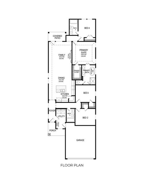 2D floor plan layout for the Wilson FS by First Texas Homes in Westside Preserve, Midlothian, TX (Image 3). 2D floor plan layout for the Wilson FS by First Texas Homes in Westside Preserve, Midlothian, TX (Image 3).