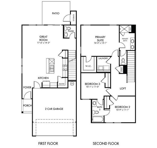 2D floor plan layout of this home in Braemar Village, Monroe, NC (Image 1). 2D floor plan layout of this home in Braemar Village, Monroe, NC (Image 1).
