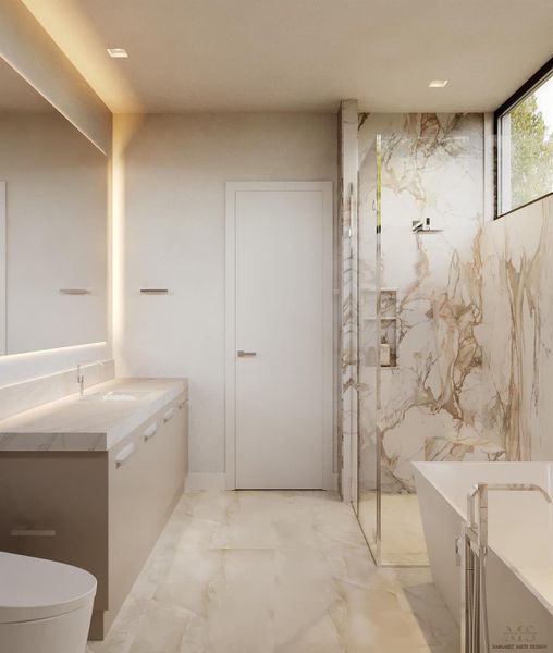 Furnished interior view inside a new home in , Stuart (Image 21).