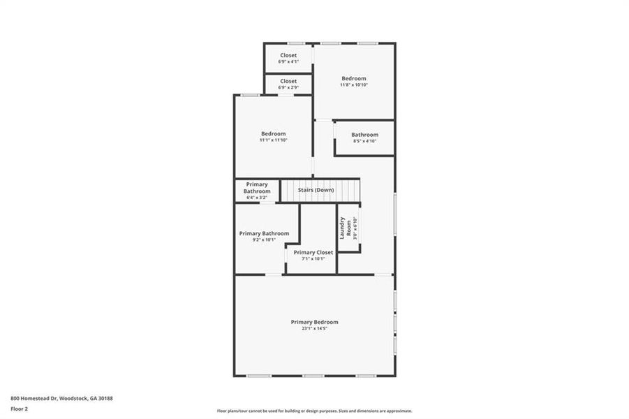 2D floor plan layout of this home in , Woodstock, GA (Image 4). 2D floor plan layout of this home in , Woodstock, GA (Image 4).