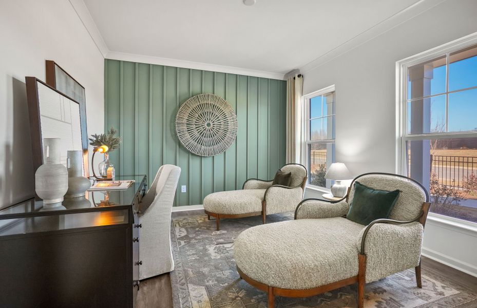 Representative furnished interior of a home built from the Marshall by Pulte Homes in The Retreat at Carolina Ridge, Harrisburg (Image 11).