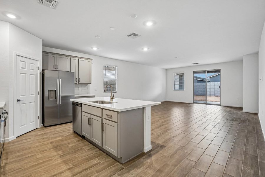 KItchen and great room