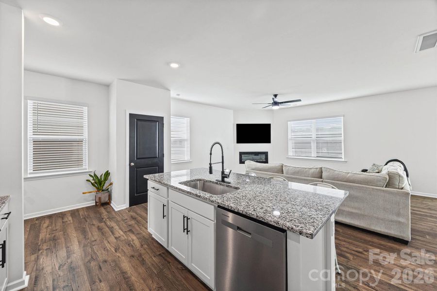 Furnished interior view inside a new home in Fergus Crossing, York (Image 23).