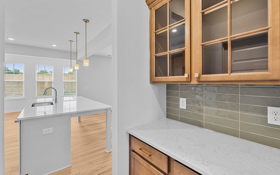 Furnished interior view inside a new home in Brooke Hill, Lewisville (Image 14).