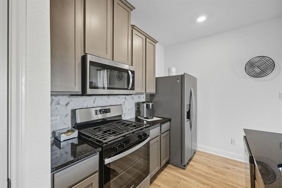Furnished interior view inside a new home in The Preserve, Justin (Image 24). Furnished interior view inside a new home in The Preserve, Justin (Image 24).