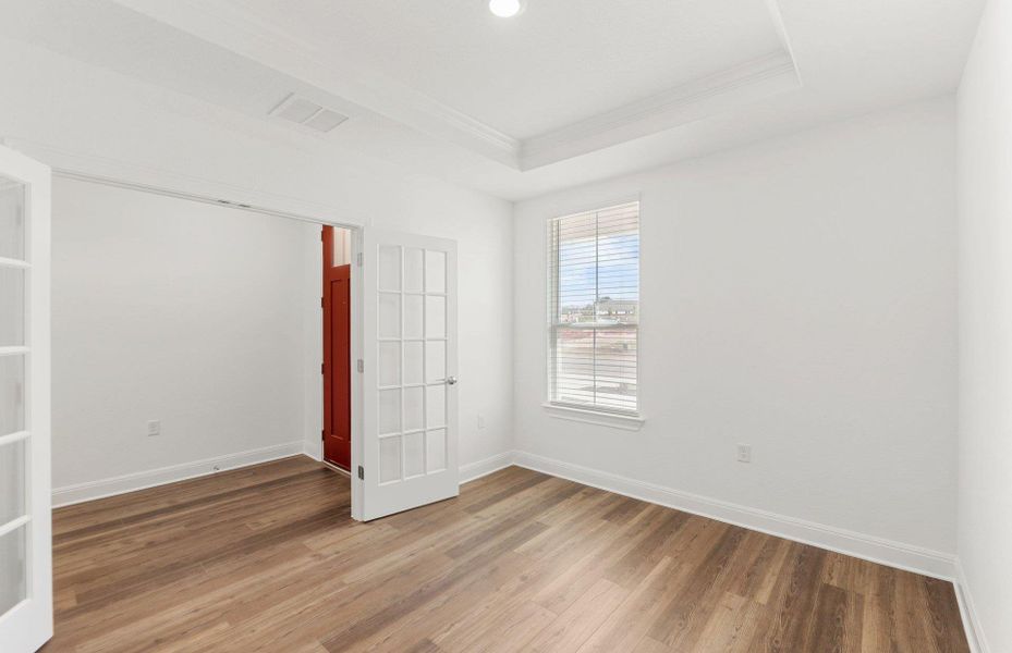 Spacious, unfurnished interior of a new home in Sun City Texas, Georgetown (Image 15). Spacious, unfurnished interior of a new home in Sun City Texas, Georgetown (Image 15).
