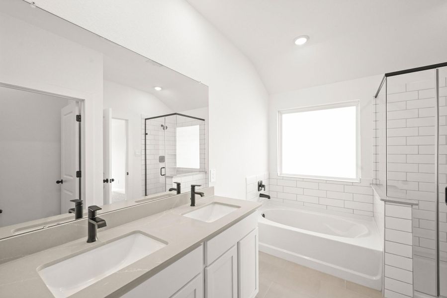 Furnished interior view inside a new home in Chapel Lakes, Montgomery (Image 12).