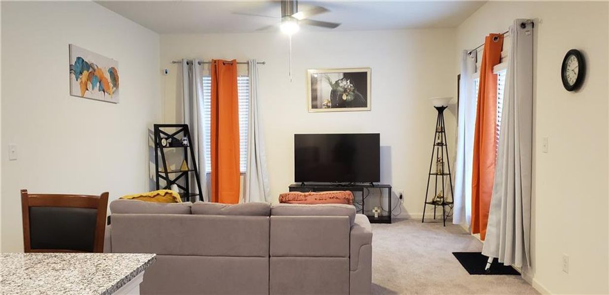 Furnished interior view inside a new home in Greyson Parc, Locust Grove (Image 11).