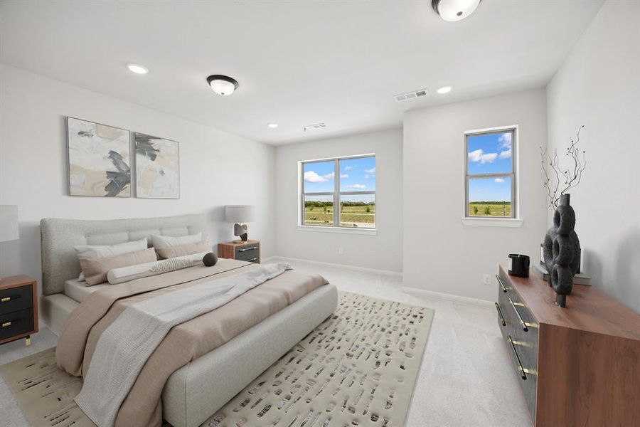 Furnished interior view inside a new home in Talia – Cottage Series, Mesquite (Image 11). Furnished interior view inside a new home in Talia – Cottage Series, Mesquite (Image 11).