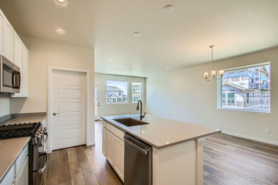 Furnished interior view inside a new home in Buffalo Highlands – Commerce City, Commerce City (Image 9).