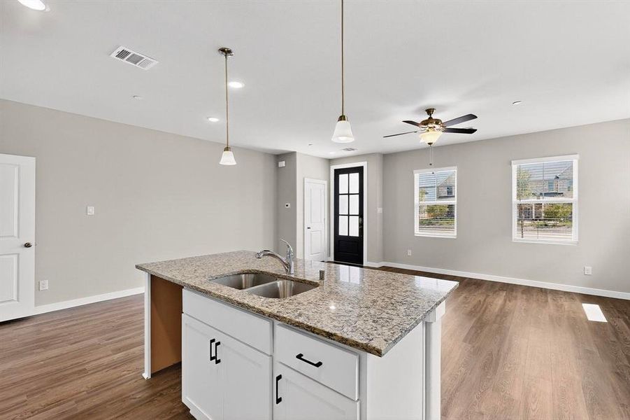 Furnished interior view inside a new home in Solterra Texas, Mesquite (Image 13).