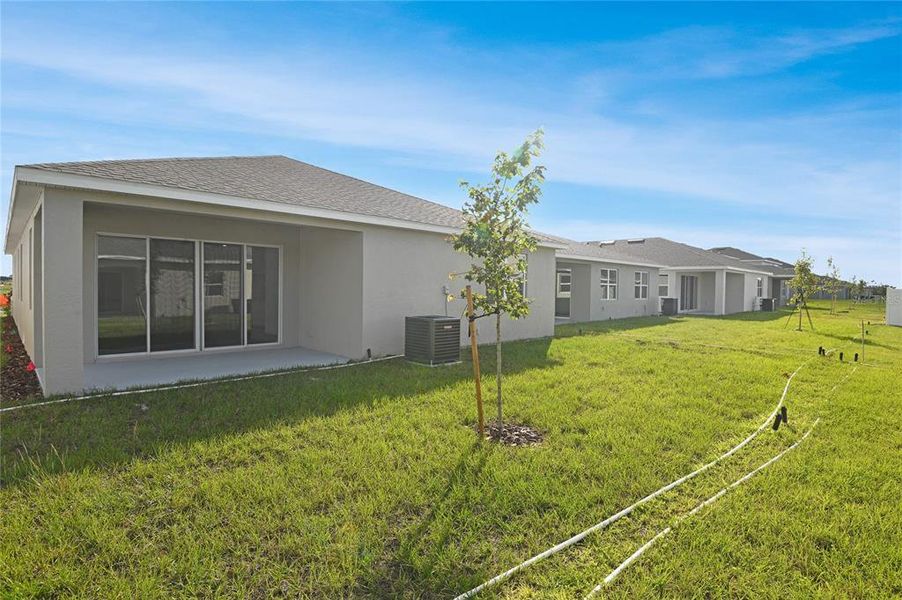 Exterior details and patio area of a home in Annabelle Estates, Lake Wales (Image 17). Exterior details and patio area of a home in Annabelle Estates, Lake Wales (Image 17).