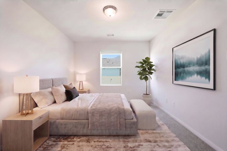 Representative furnished interior of a home built from the Ruby by CastleRock Communities in La Terra, Celina (Image 13).