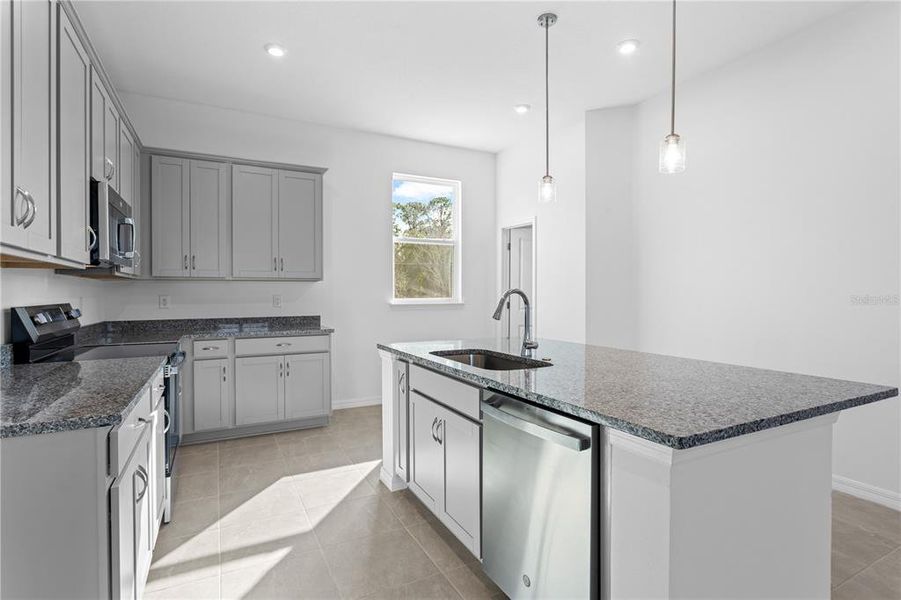 Furnished interior view inside a new home in , Westchase (Image 6). Furnished interior view inside a new home in , Westchase (Image 6).