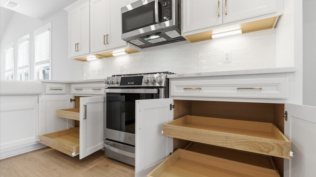 Furnished interior view inside a new home in Walnut Ridge, Inman (Image 11).