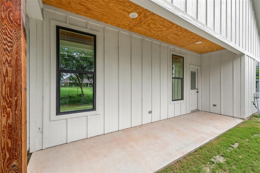 Exterior details and patio area of a home in , Granbury (Image 3). Exterior details and patio area of a home in , Granbury (Image 3).