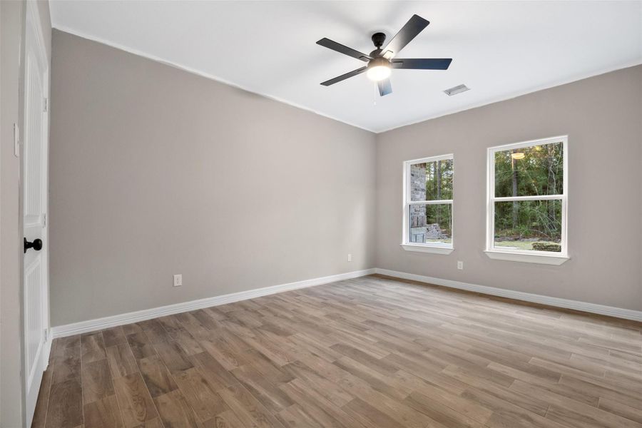Sample of Home. Third bedroom