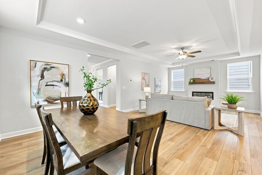 Representative furnished interior of a home built from the The Oakmont A by Davidson Homes LLC in Bradshaw Farms, Mount Juliet (Image 15).