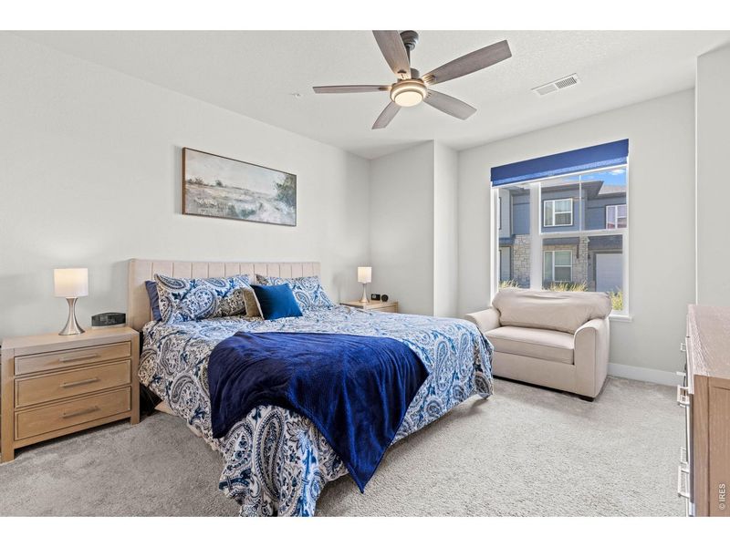 Furnished interior view inside a new home in Wilder at Timnath Ranch, Timnath (Image 6).