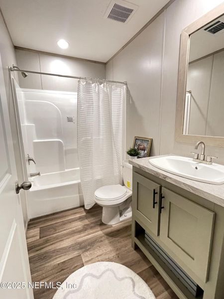 Furnished interior view inside a new home in , Hampton (Image 6). Furnished interior view inside a new home in , Hampton (Image 6).