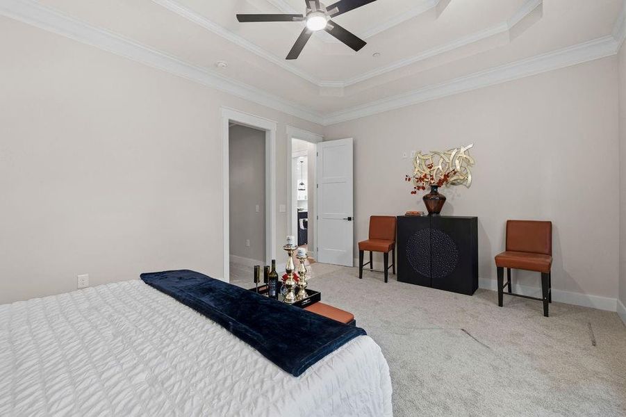 Furnished interior view inside a new home in , Marietta (Image 31).