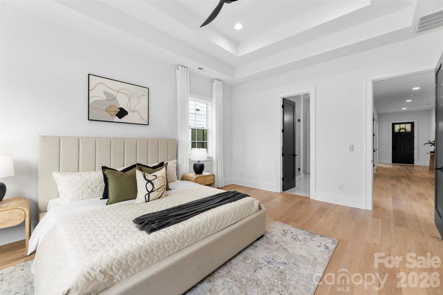 Furnished interior view inside a new home in , Charlotte (Image 18).