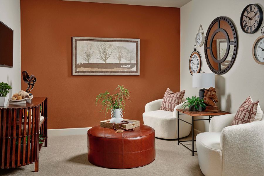 Furnished interior view inside a new home in Sugar Mill Village, Longmont (Image 24).